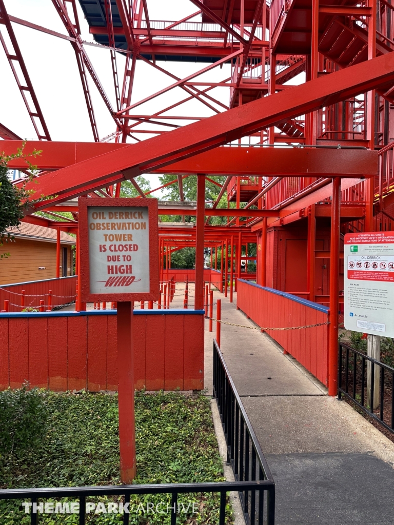 Oil Derrick at Six Flags Over Texas