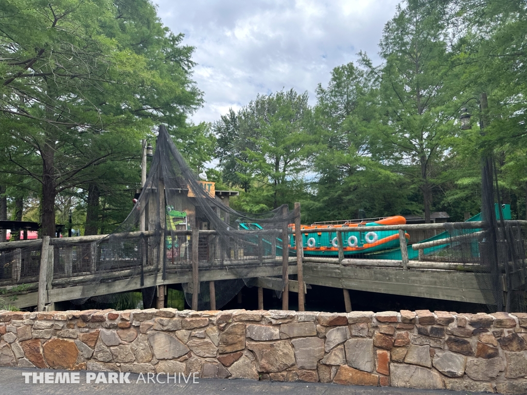 Caddo Lake Barge at Six Flags Over Texas