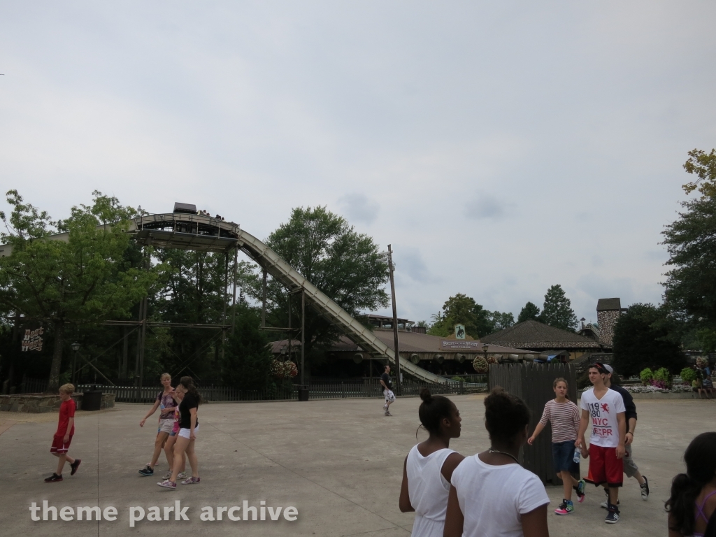 Saw Mill Log Flume at Six Flags Great Adventure