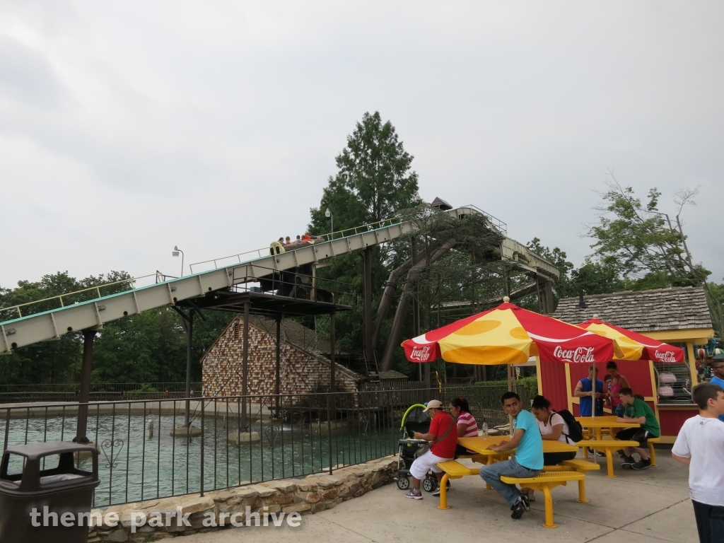 Saw Mill Log Flume at Six Flags Great Adventure