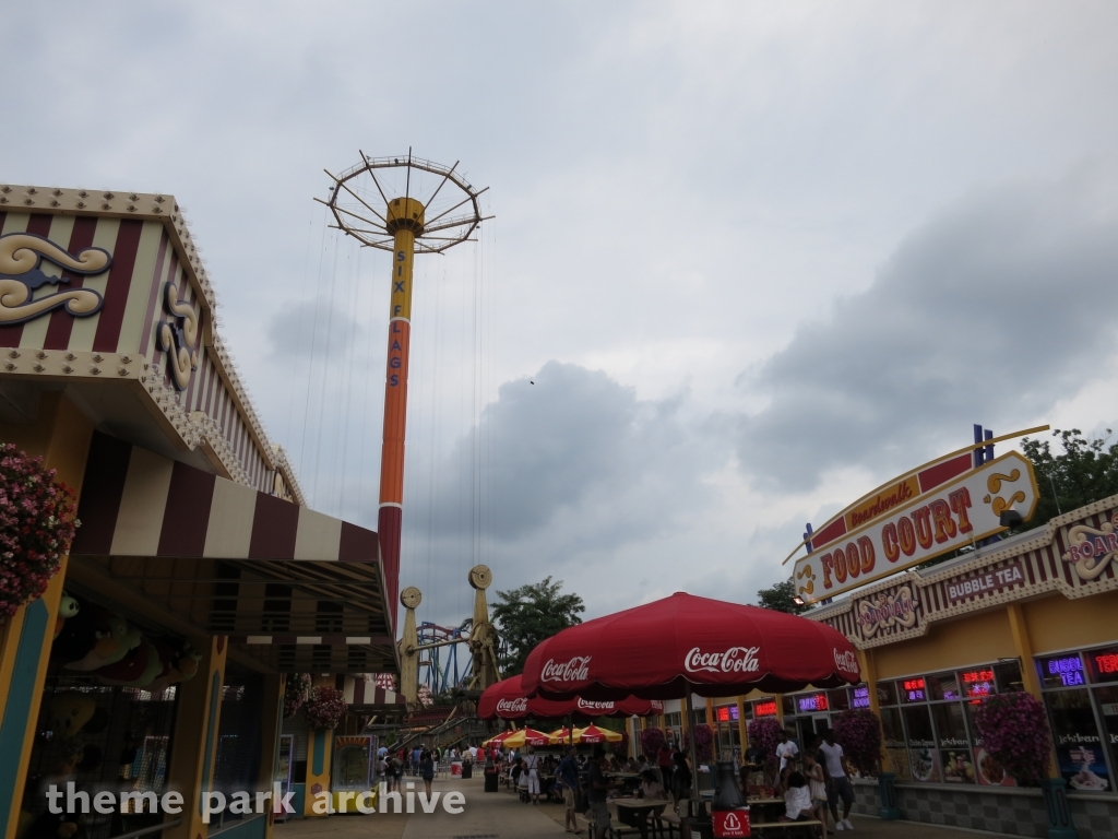 Parachute Training Center: Edwards AFB Jump Tower at Six Flags Great Adventure