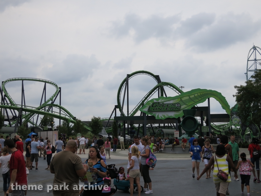 Green Lantern at Six Flags Great Adventure