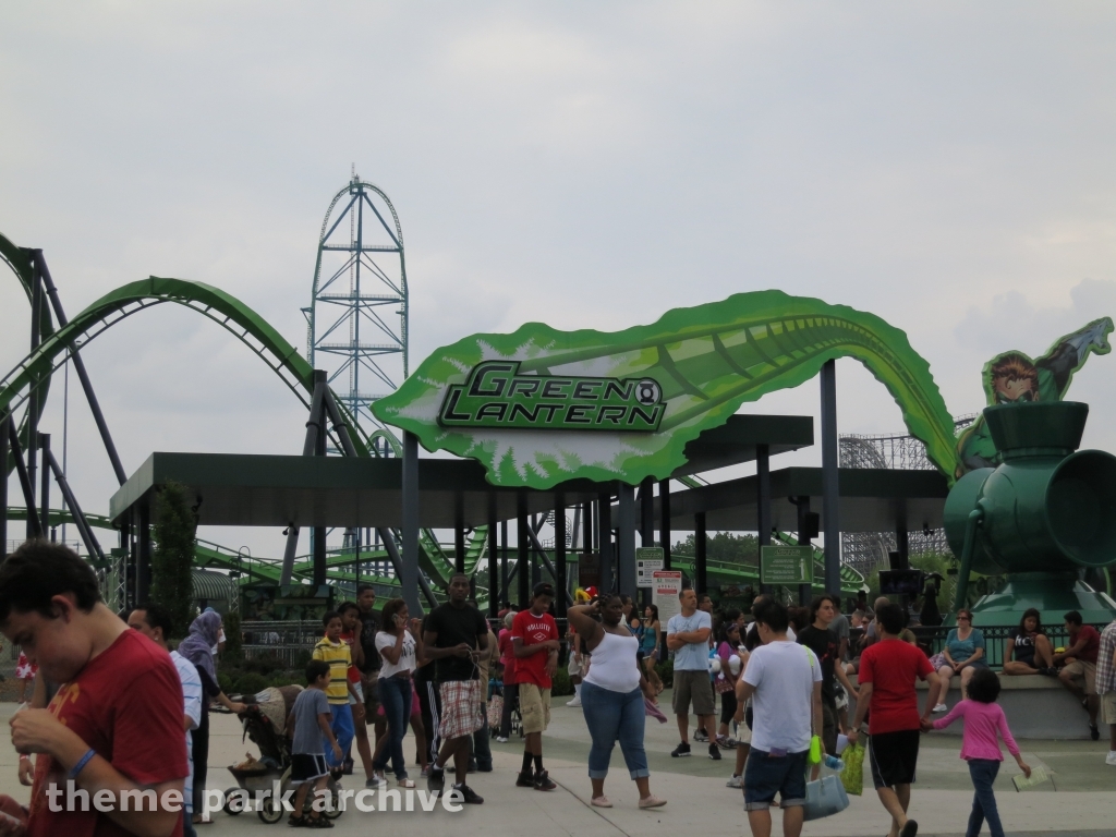 Green Lantern at Six Flags Great Adventure