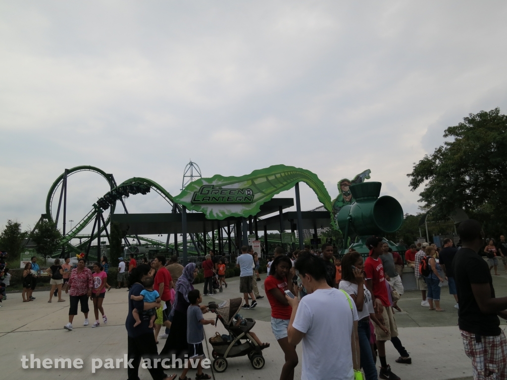 Green Lantern at Six Flags Great Adventure
