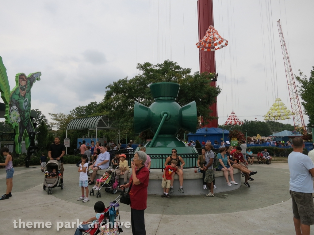 Green Lantern at Six Flags Great Adventure