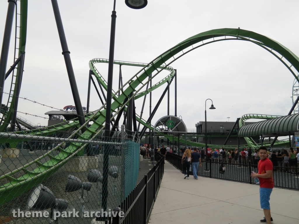 Green Lantern at Six Flags Great Adventure