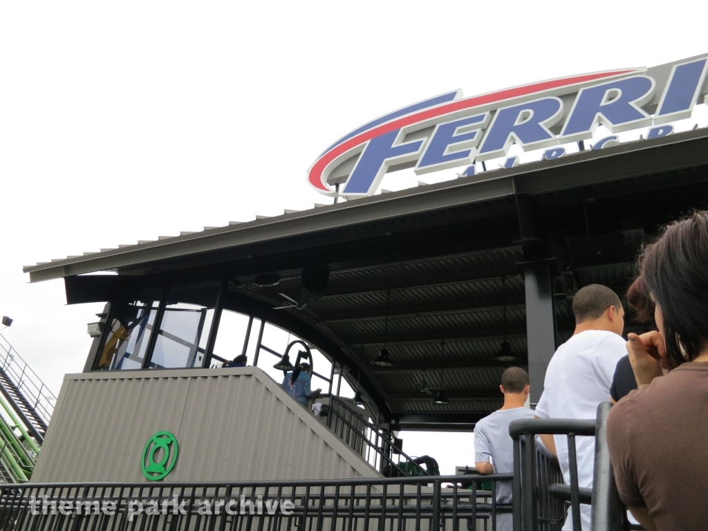 Green Lantern at Six Flags Great Adventure