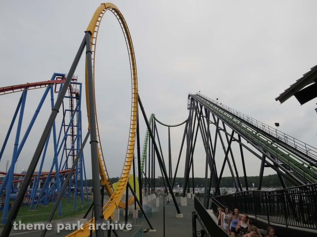 Green Lantern at Six Flags Great Adventure