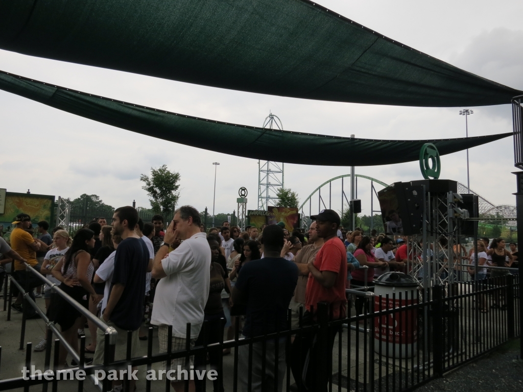Green Lantern at Six Flags Great Adventure