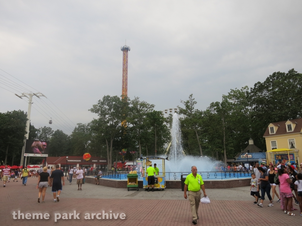Main Street at Six Flags Great Adventure