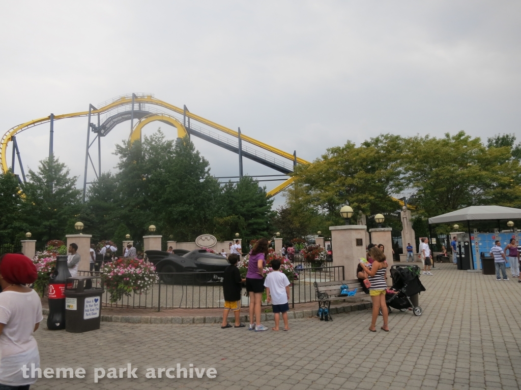 Batman The Ride at Six Flags Great Adventure