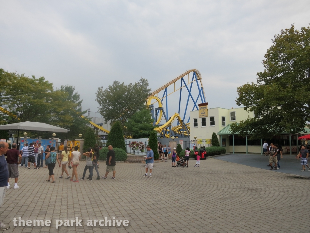Batman The Ride at Six Flags Great Adventure