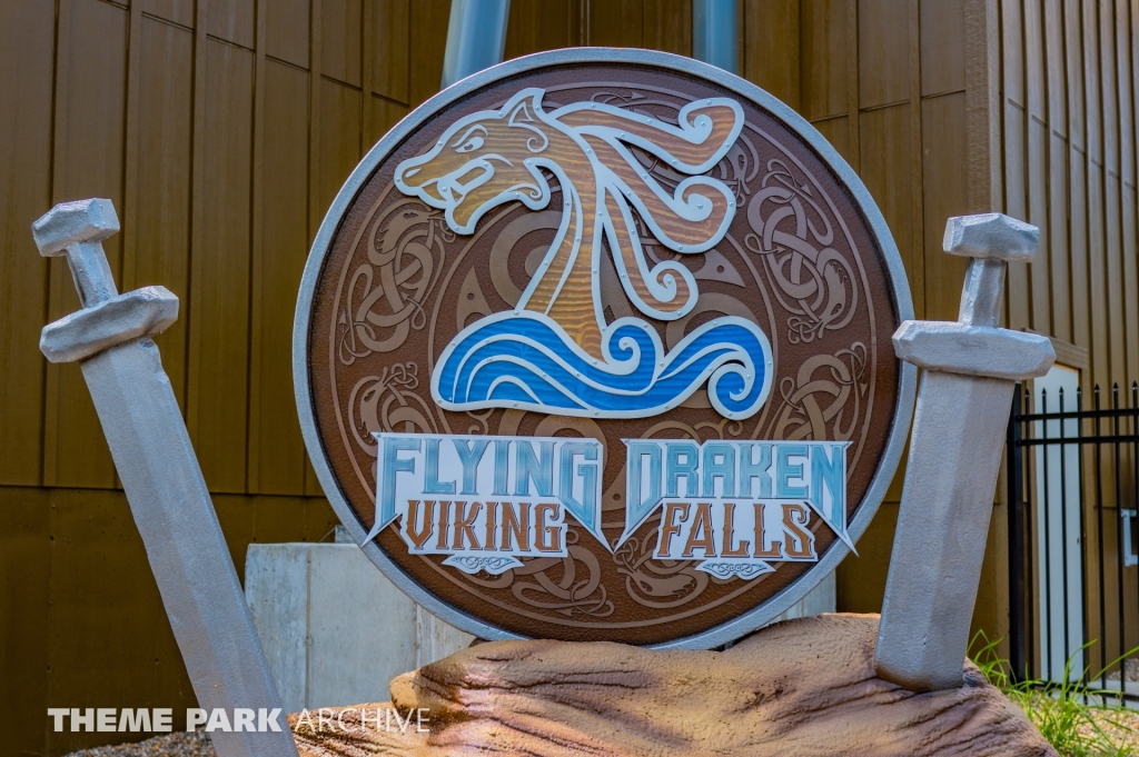 Draken Falls at Adventureland