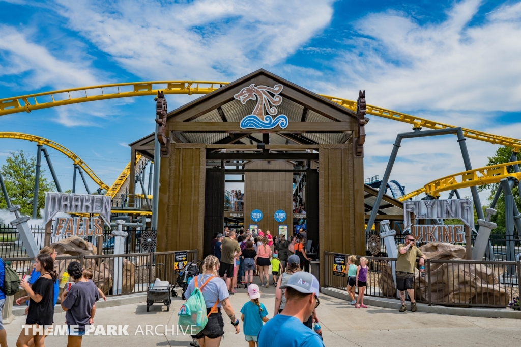 Draken Falls at Adventureland