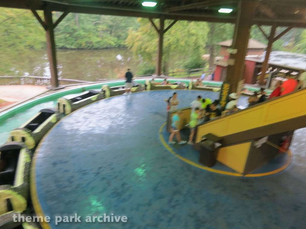 Saw Mill Log Flume at Six Flags Great Adventure