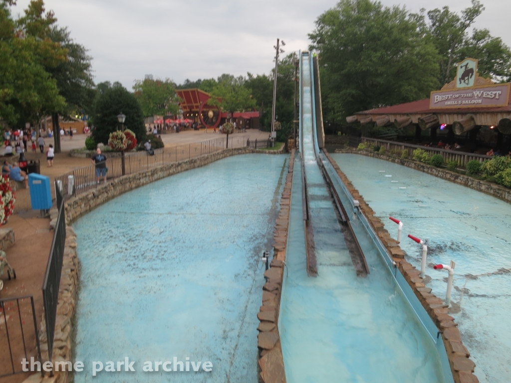 Saw Mill Log Flume at Six Flags Great Adventure