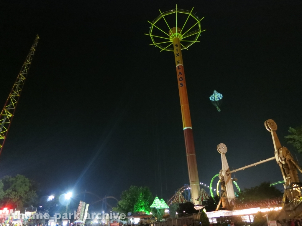 Parachute Training Center: Edwards AFB Jump Tower at Six Flags Great Adventure