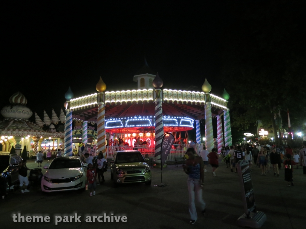 Carousel at Six Flags Great Adventure