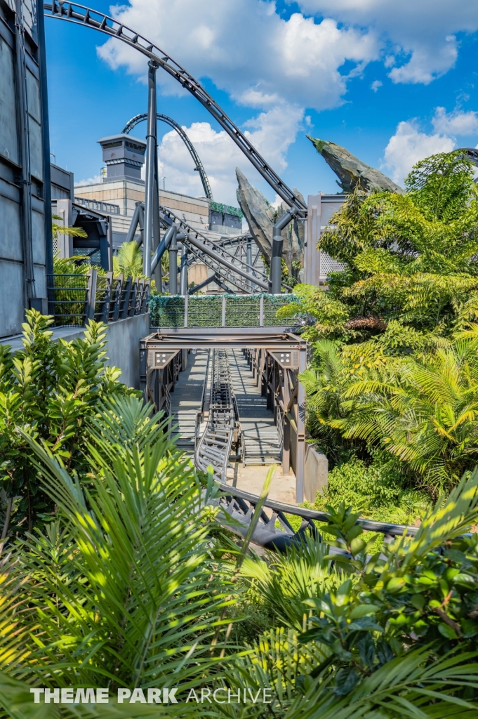 Jurassic World VelociCoaster at Universal Studios Florida