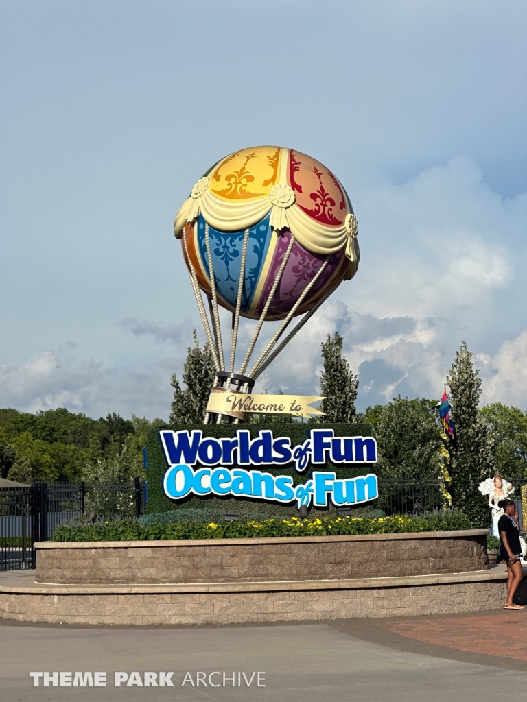 Main Entrance at Worlds of Fun