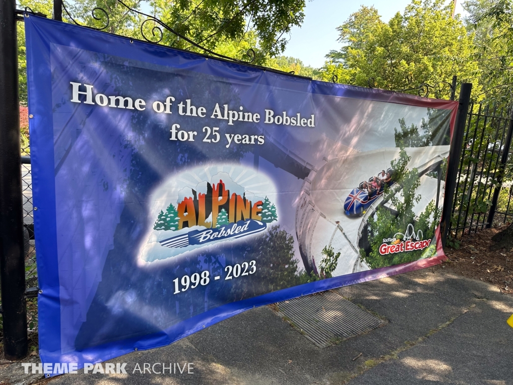 Alpine Bobsled at Great Escape