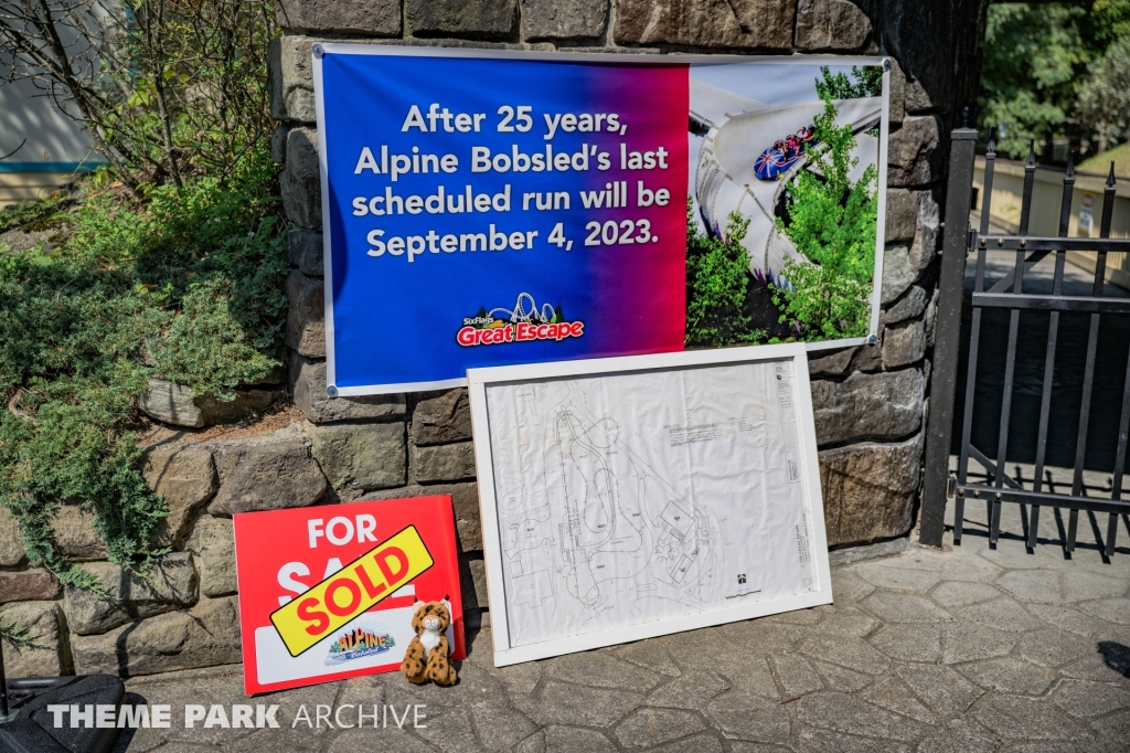 Alpine Bobsled at Great Escape