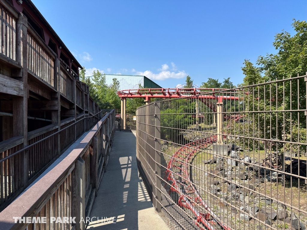 Canyon Blaster at Great Escape