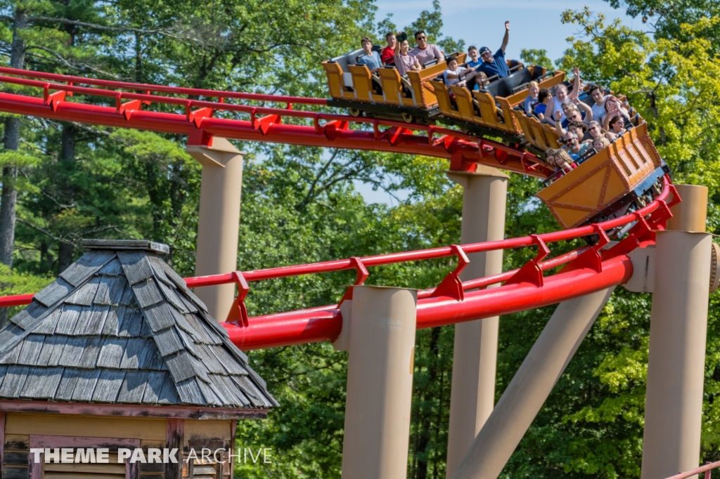Canyon Blaster at Great Escape