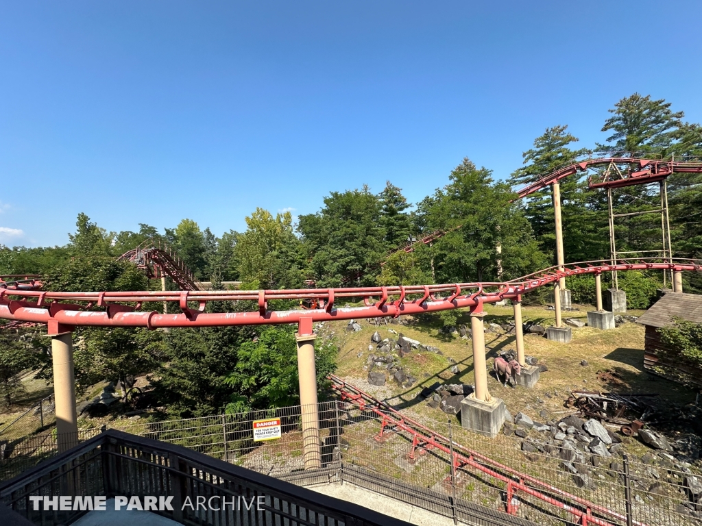 Canyon Blaster at Great Escape