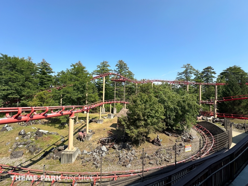 Canyon Blaster at Great Escape