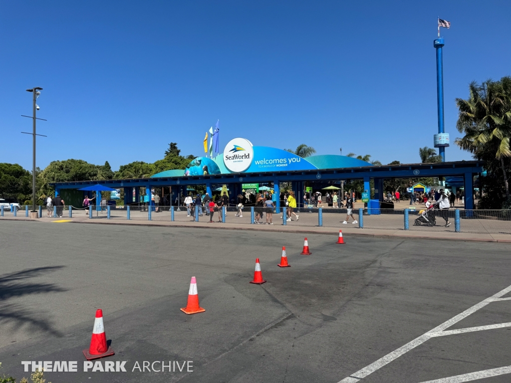 Main Entrance at SeaWorld San Diego