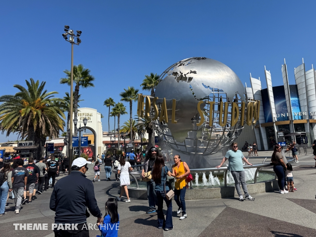 Entrance at Universal Studios Hollywood