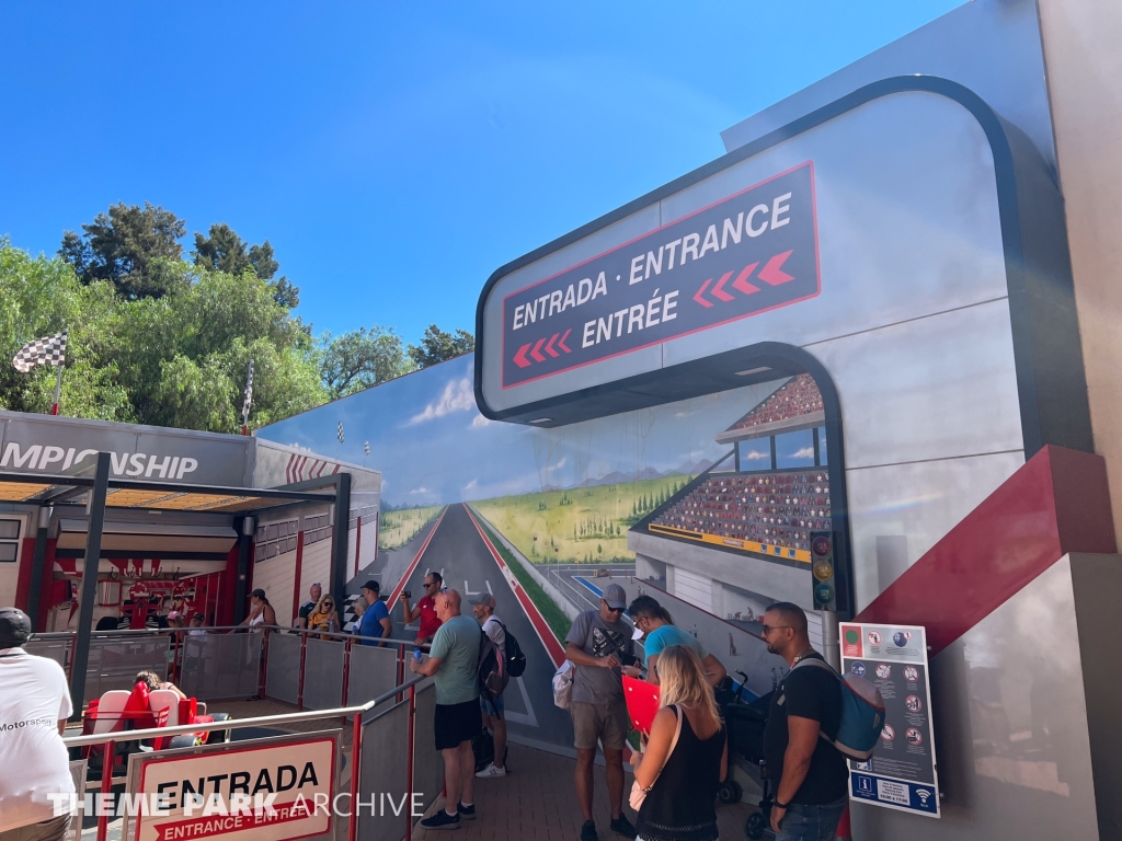 Junior Championship at Ferrari Land