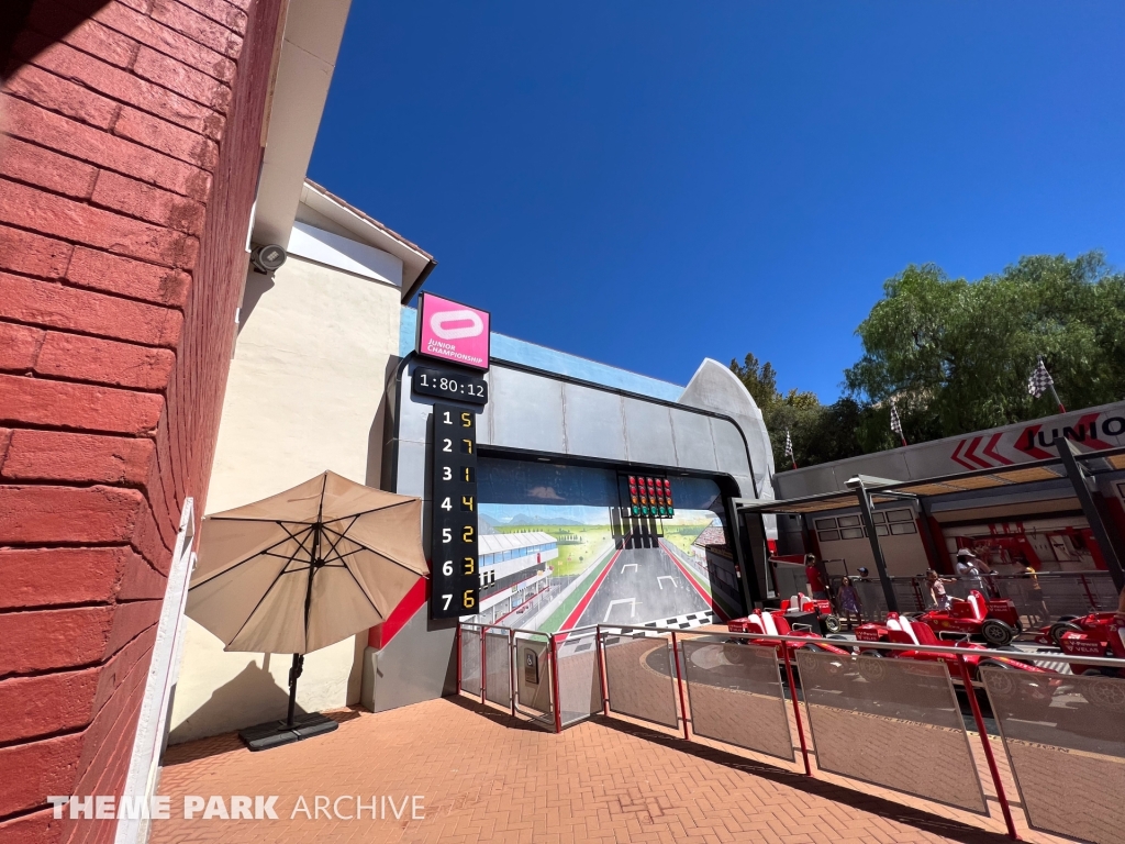 Junior Championship at Ferrari Land