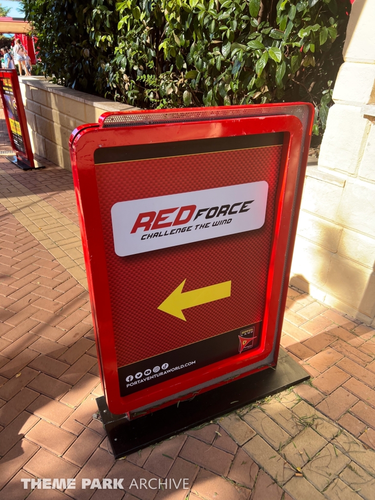 Red Force at Ferrari Land