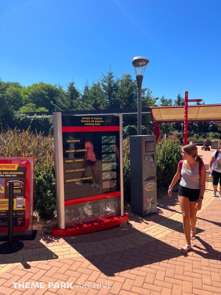 Red Force at Ferrari Land