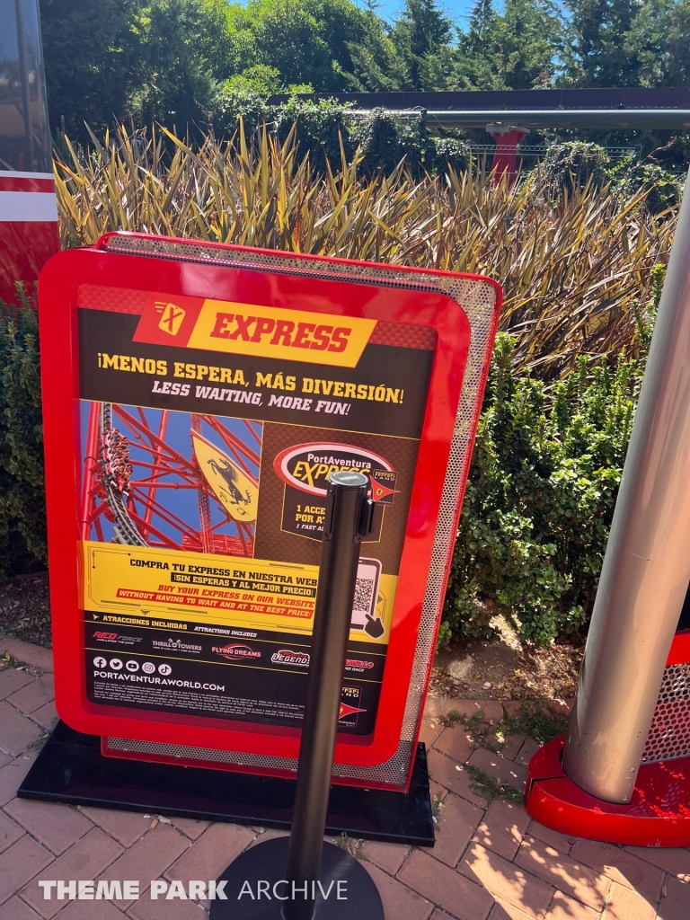 Red Force at Ferrari Land