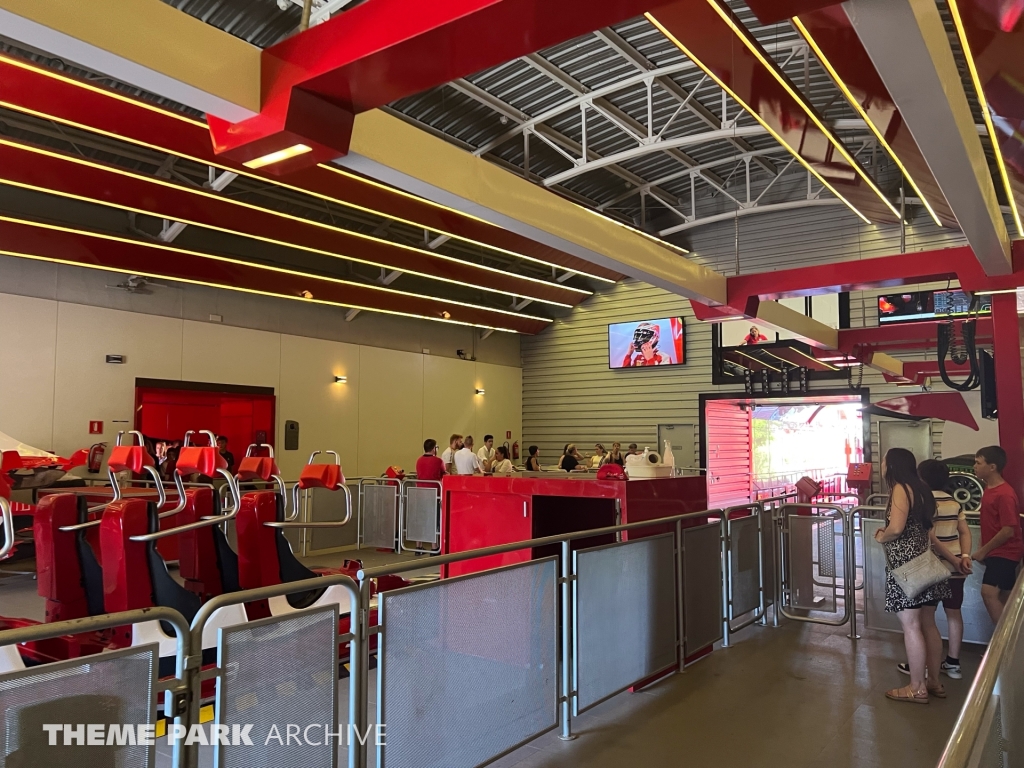 Red Force at Ferrari Land