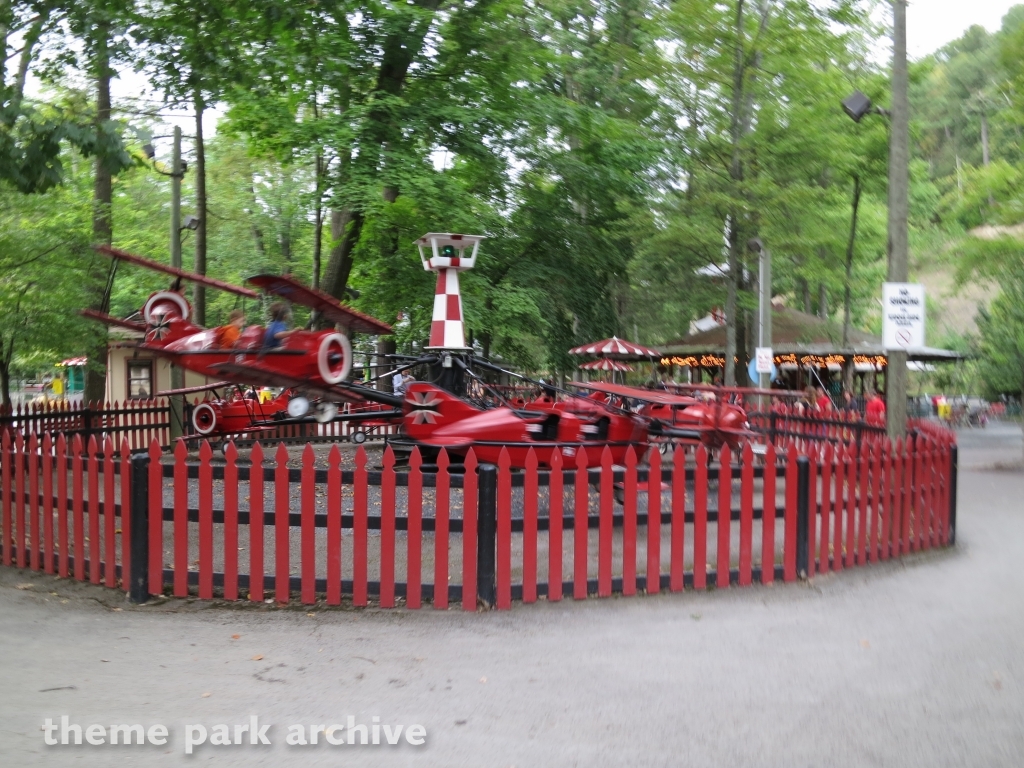 Red Baron at Knoebels Amusement Resort