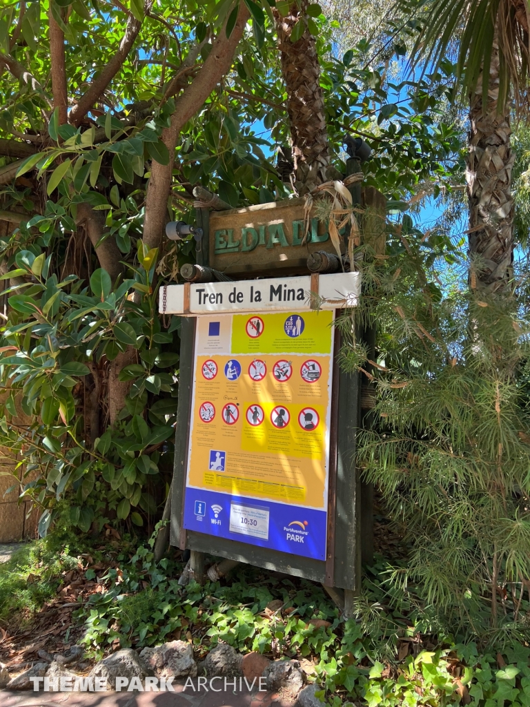 El Diablo Tren De La Mina at PortAventura Park