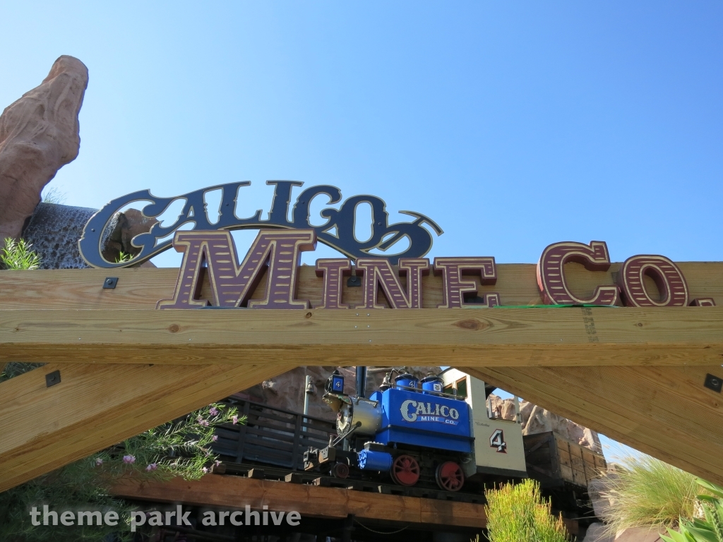 Calico Mine Ride at Knott's Berry Farm