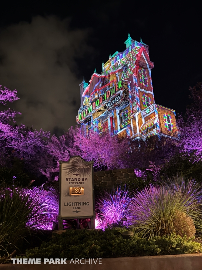 Twilight Zone Tower of Terror at Disney's Hollywood Studios