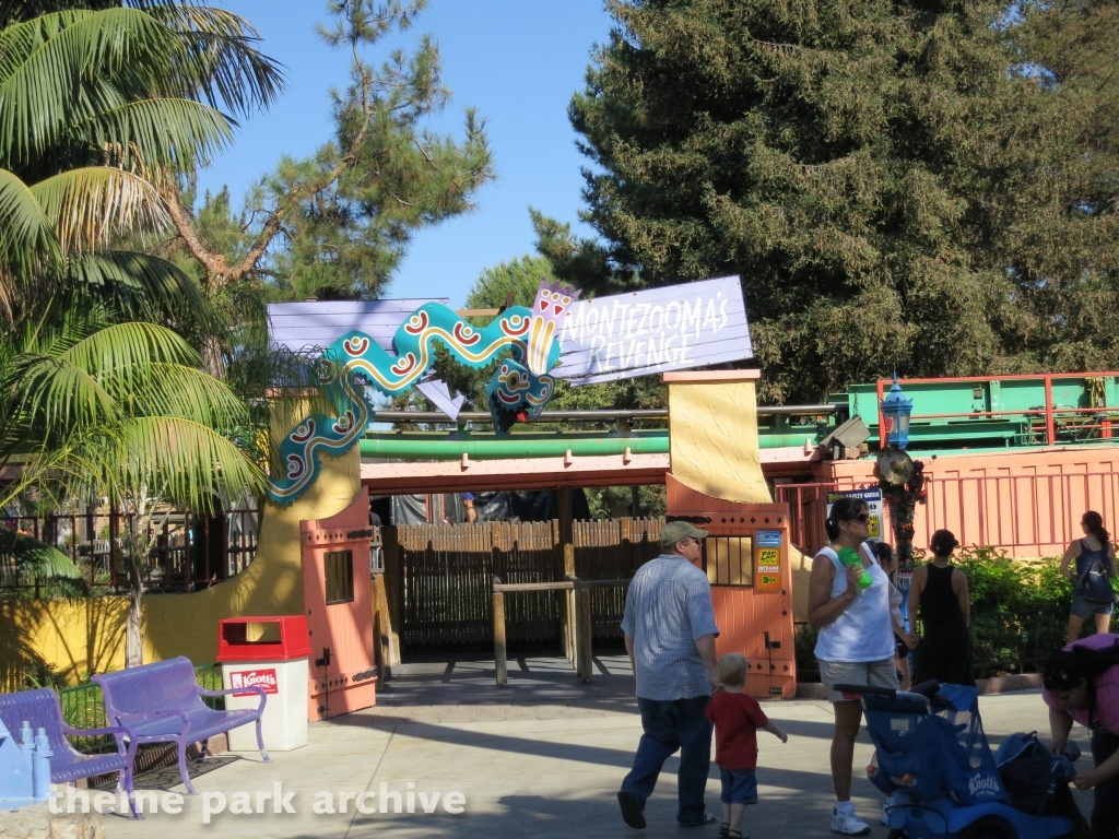 Montezooma's Revenge at Knott's Berry Farm