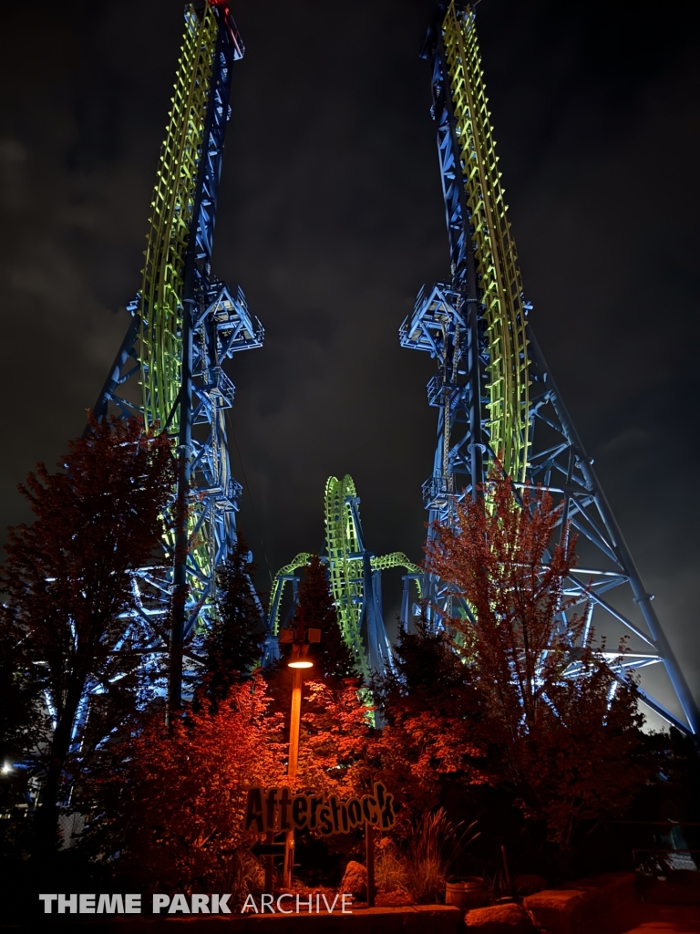 Aftershock at Silverwood Theme Park and Boulder Beach Waterpark
