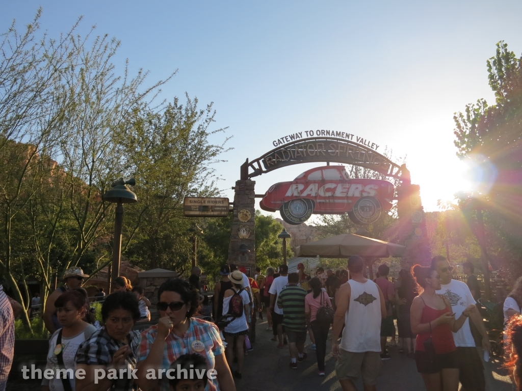 Radiator Springs Racers at Disney California Adventure