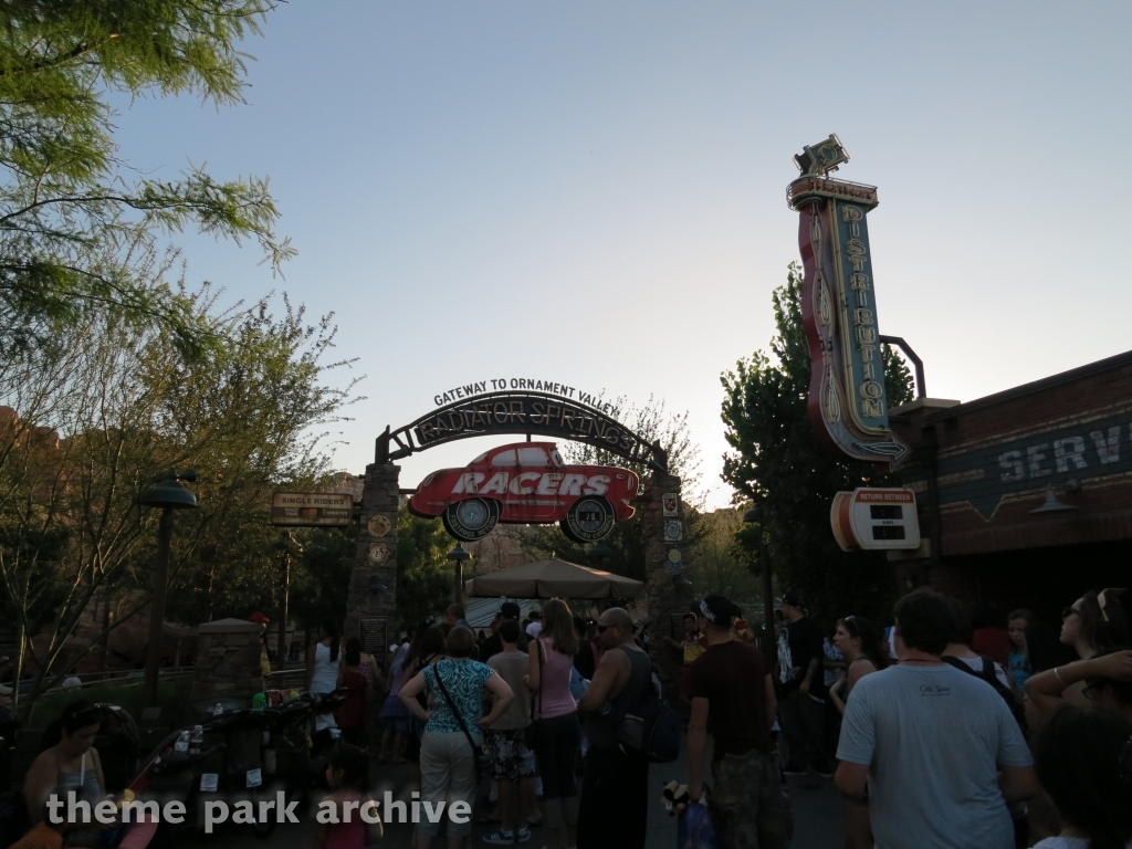 Radiator Springs Racers at Disney California Adventure
