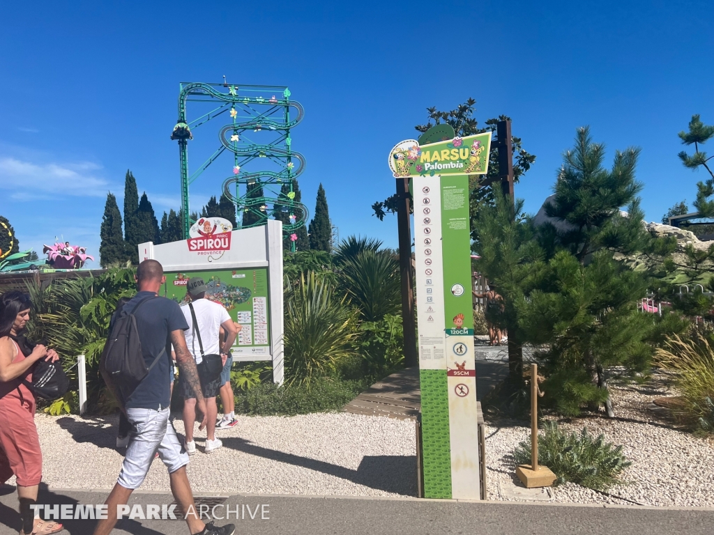 Marsu Palombia at Parc Spirou