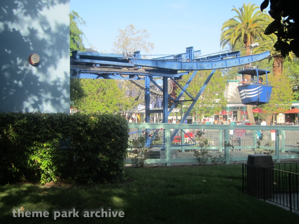 Delta Flyer and Eagle's Flight at California's Great America