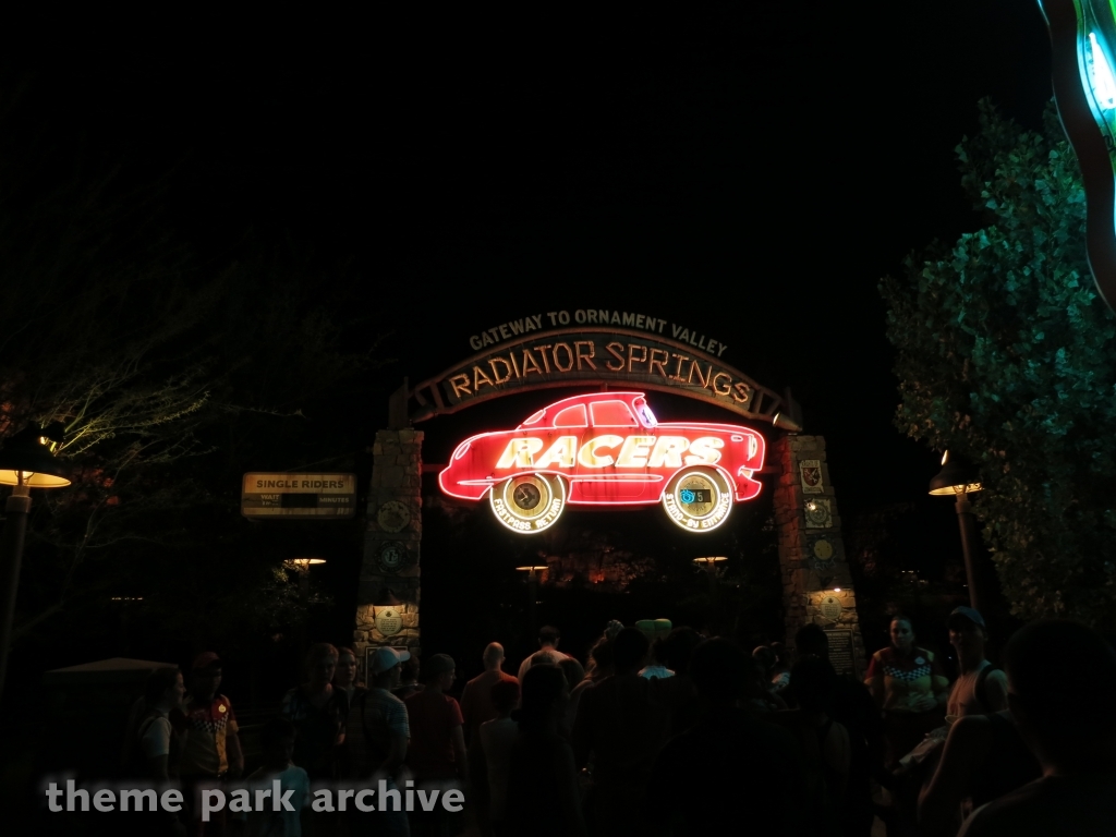 Radiator Springs Racers at Disney California Adventure