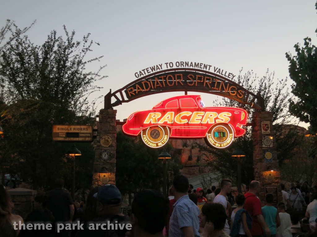 Radiator Springs Racers at Disney California Adventure